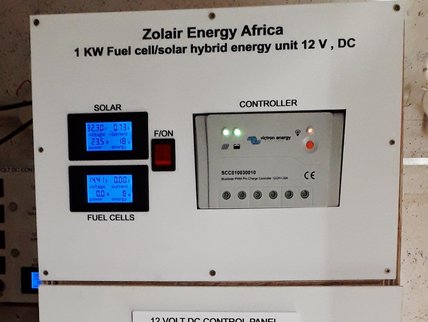 Anzeigeeinheit der Energiespeicher